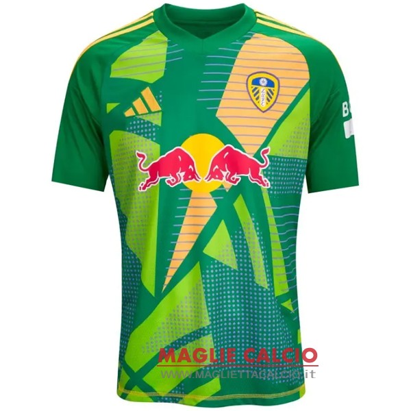 thailandia portiere divisione magliette leeds united 2024-2025 verde