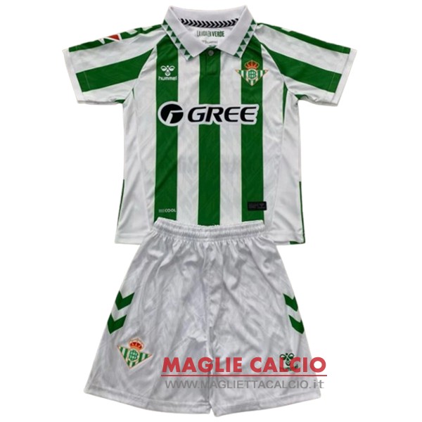 nuova prima divisione magliette real betis set completo uomo 2024-2025