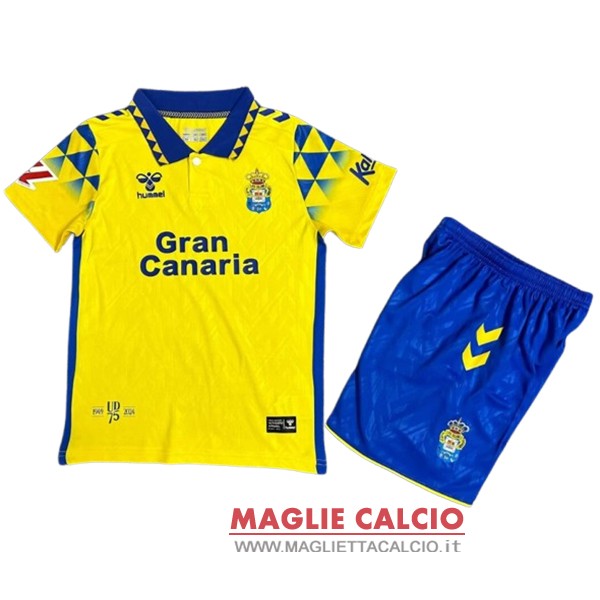 nuova prima magliette las palmas bambino 2024-2025