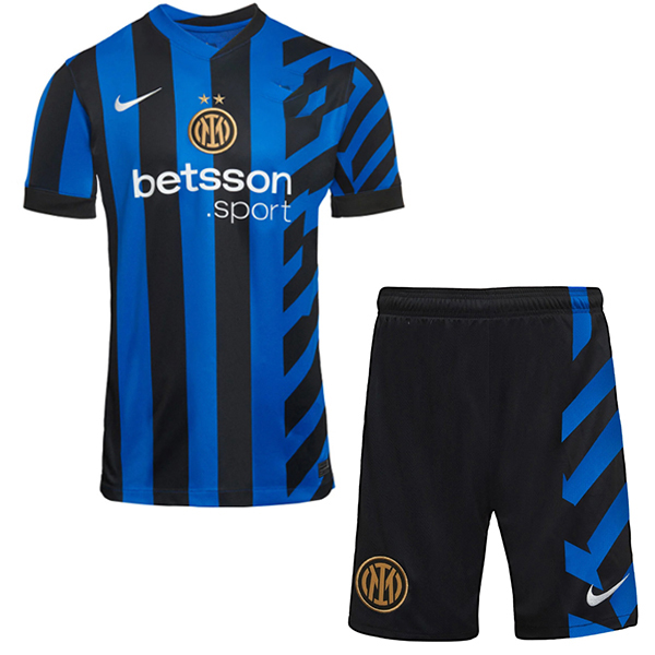 nuova prima II magliette inter milan set completo bambino 2024-2025