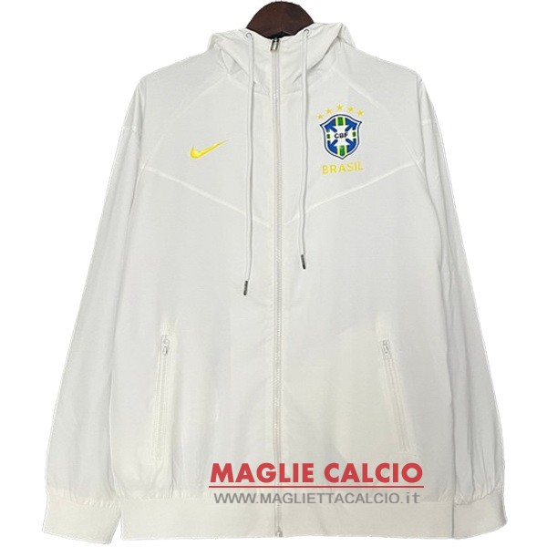 nuova brasil bianco giacca a vento 2023