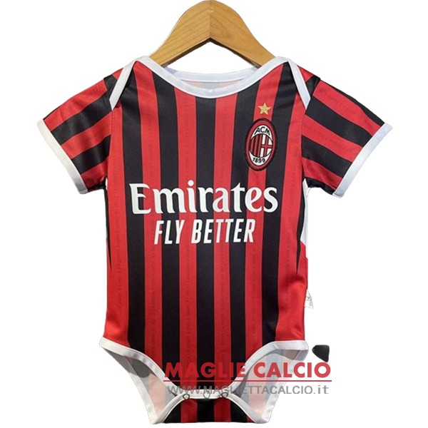 nuova prima tutine magliette ac milan bambino 2024-2025