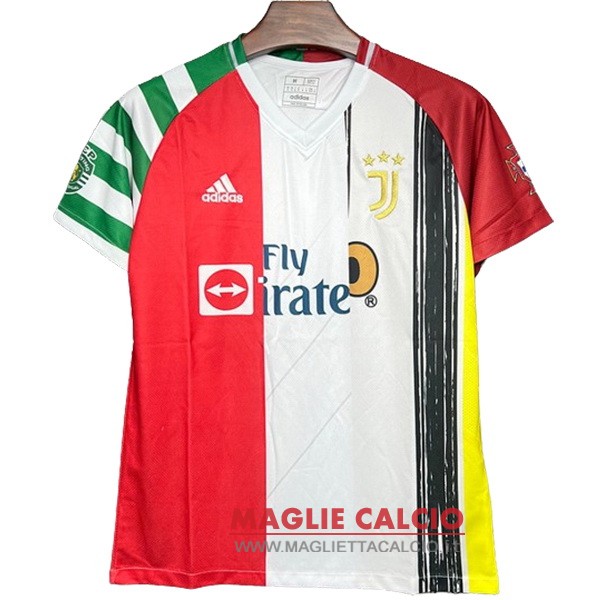 thailandia nuova speciale divisione magliette juventus 2024-2025 rosso bianco