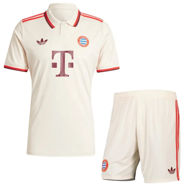 nuova terza magliette bayern munich set completo bambino 2024-2025