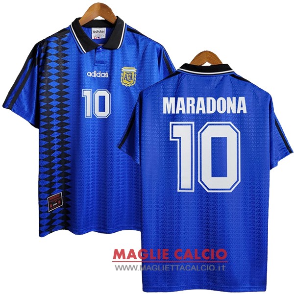 NO.10 Maradona seconda magliette nazionale argentina retro 1994