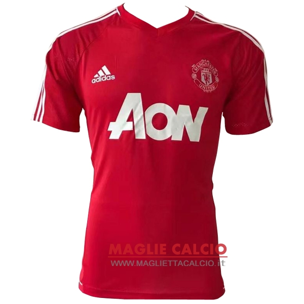 nuova formazione divisione magliette manchester united 2017-2018 rosso bianco