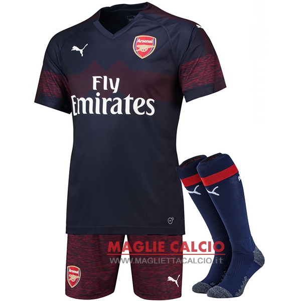 nuova seconda divisione magliette arsenal 2018-2019 （pantaloncini+calze）