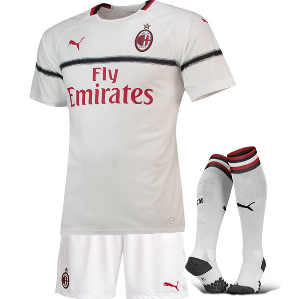 nuova seconda divisione magliette ac milan 2018-2019（pantaloncini+calze）