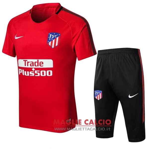 nuova formazione set completo divisione magliette atletico madrid 2017-2018 rosso