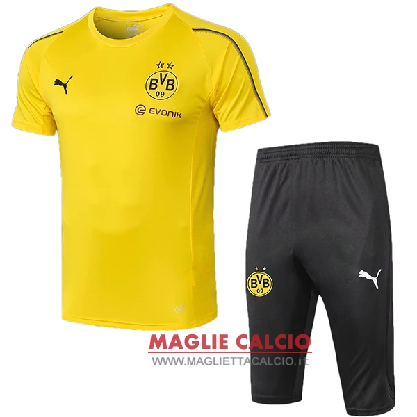 nuova formazione set completo divisione magliette borussia dortmund 2018-2019 giallo