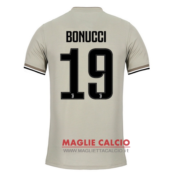 nuova maglietta juventus 2018-2019 bonucci 19 seconda