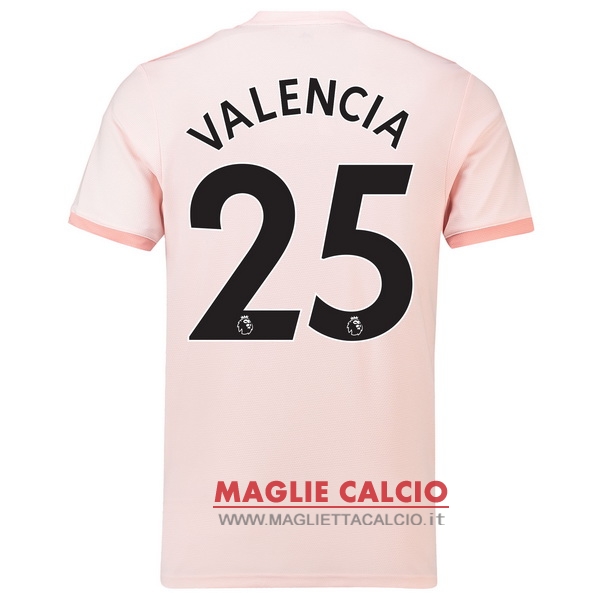 nuova maglietta manchester united 2018-2019 valencia 25 seconda