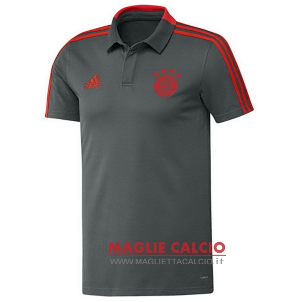 bayern munich grigio magliette polo nuova 2018-2019