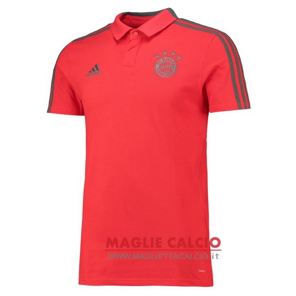 bayern munich rosso magliette polo nuova 2018-2019