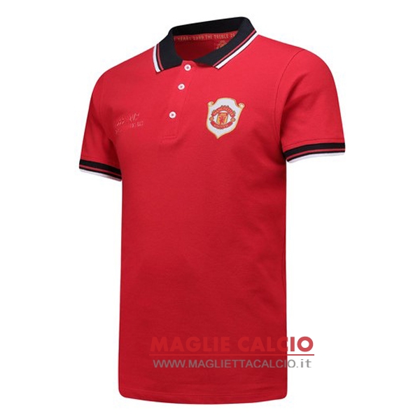 manchester united rosso magliette polo nuova 20th