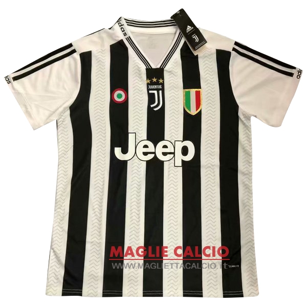 nuova concetto divisione magliette juventus 2019-2020 bianco nero