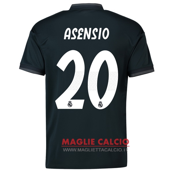 nuova maglietta real madrid 2018-2019 asensio 20 seconda