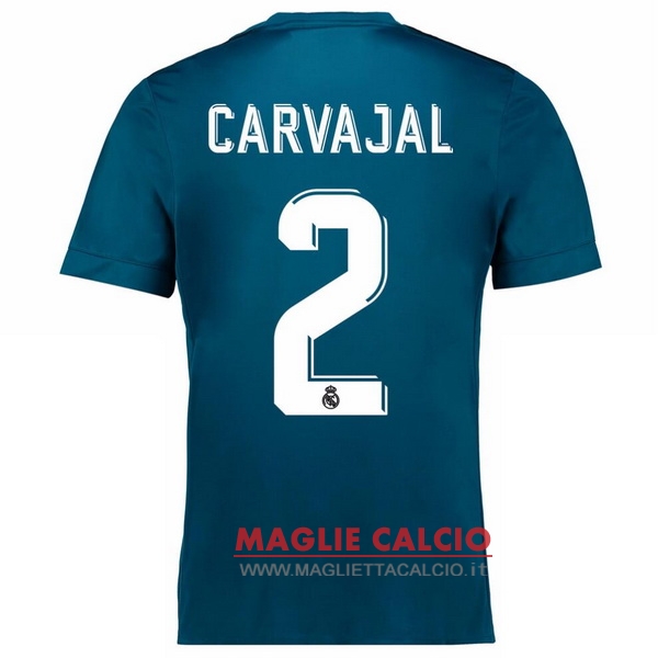 maglietta real madrid 2017-2018 carvajal 2 terza