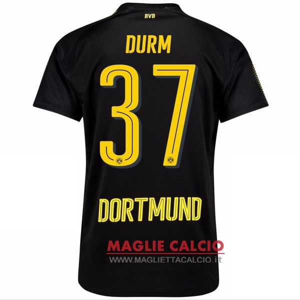 maglietta borussia dortmund 2017-2018 durm 37 seconda