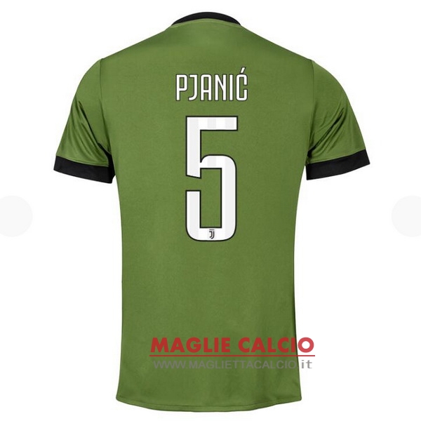 nuova maglietta juventus 2017-2018 pjanic 5 terza