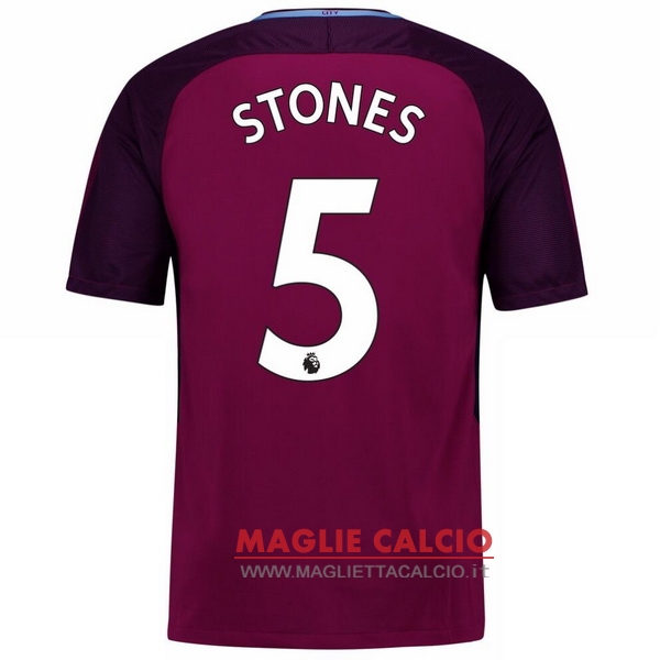 maglietta manchester city 2017-2018 stones 5 seconda