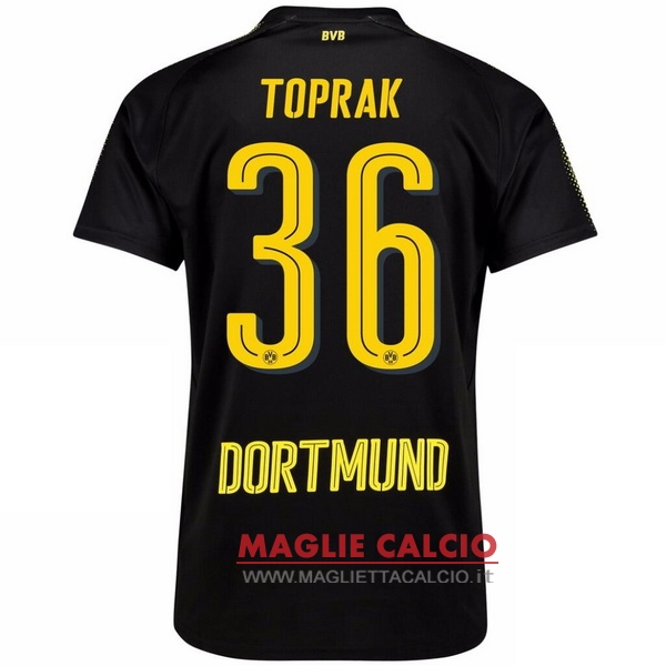 maglietta borussia dortmund 2017-2018 toprak 36 seconda